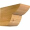 Ekena Millwork Crestline Rough Sawn Rafter Tail, Western Red Cedar, 6"W x 8"H x 12"L RFT06X08X12CRE00RWR - alternate 1